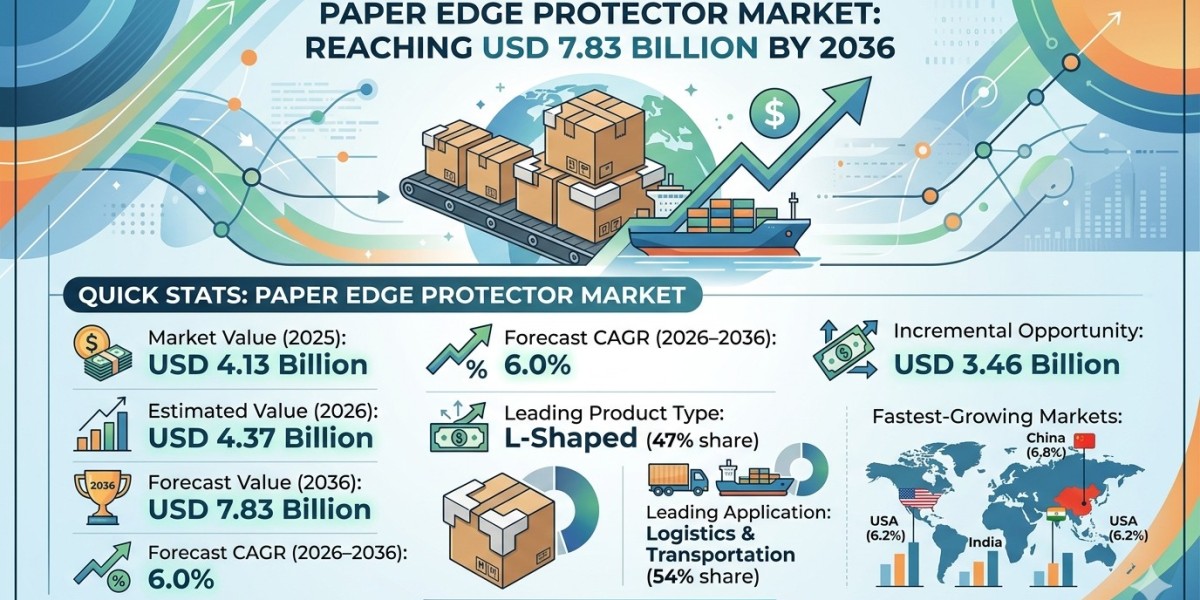 Paper Edge Protector Market to Reach USD 7.83 Billion by 2036