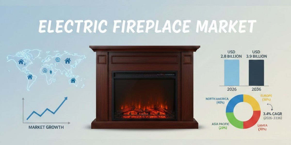 Electric Fireplace Market Driving USD 3.9 Billion by 2036