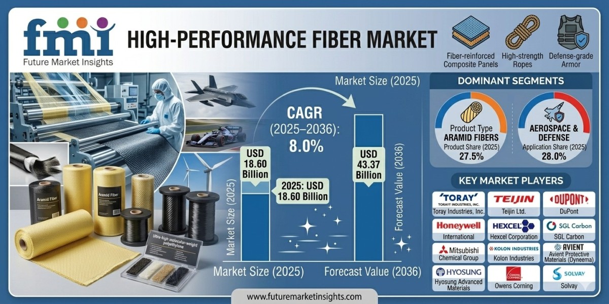 High-Performance Fibers Market Forecast 2026–2036: Market Expansion Accelerates with Aerospace and Defense