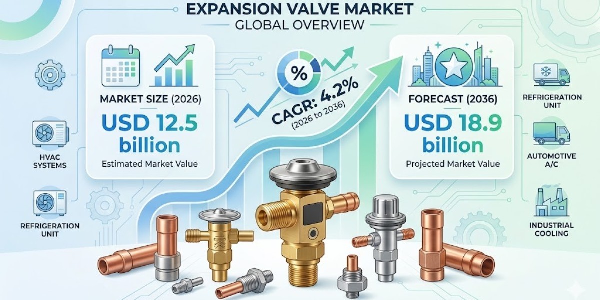 Expansion Valve Market Reaches USD 18.9 Billion by 2035