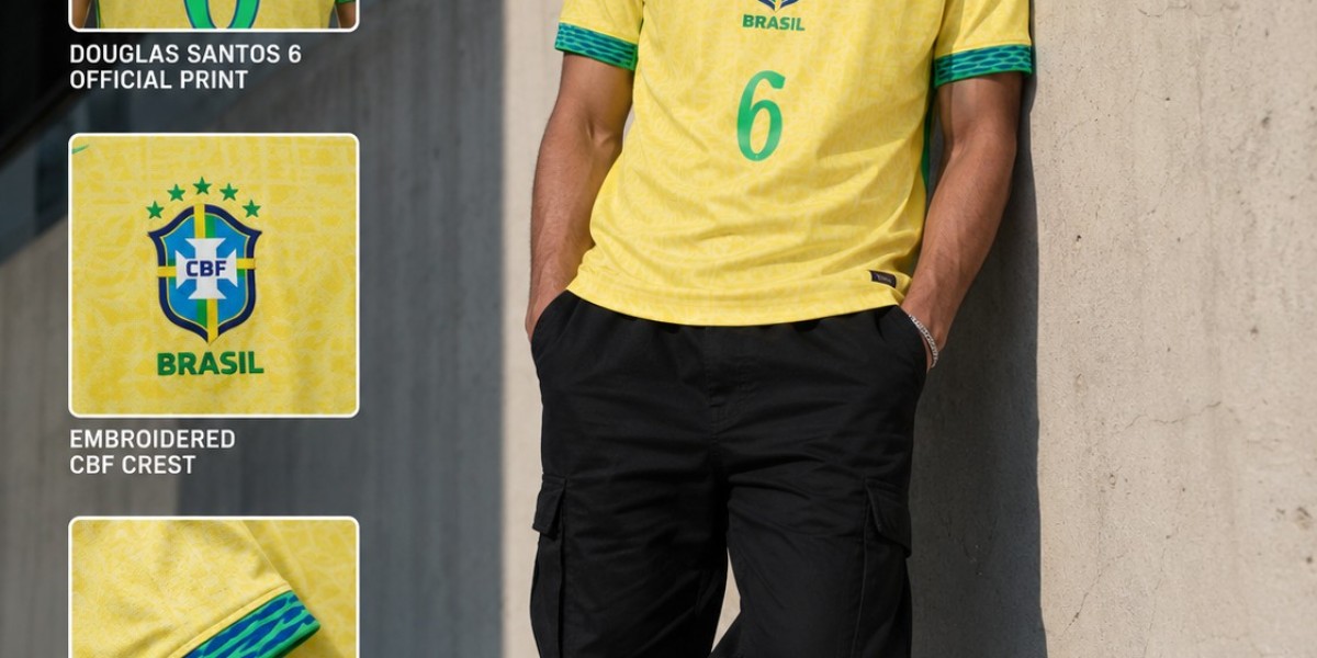Vinicius Junior Brazil Jersey for 2026 World Cup Fans