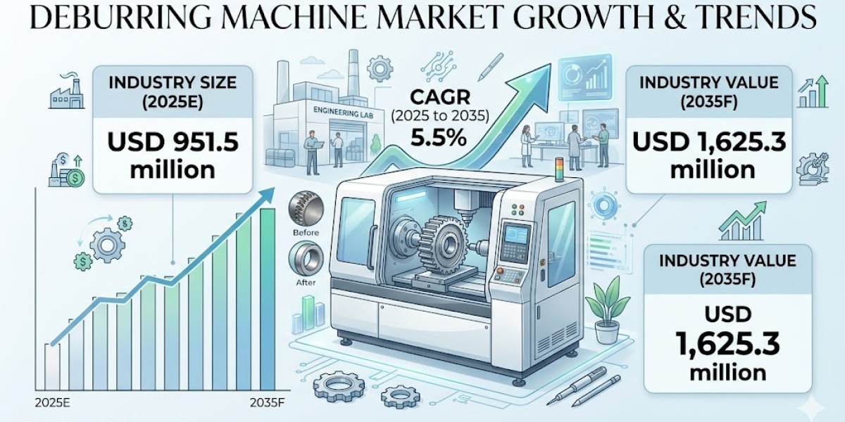 Deburring Machine Market toward USD 1,625.3 million by 2035