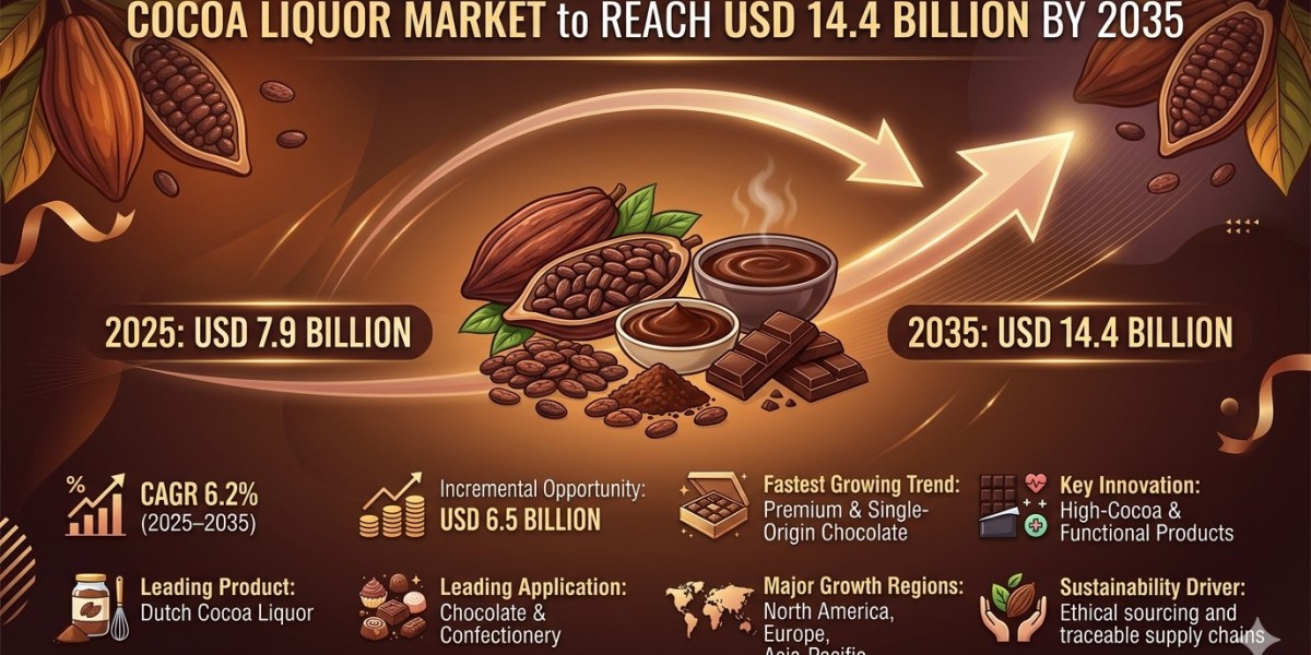 Cocoa Liquor Market to Reach USD 14.4 Billion by 2035