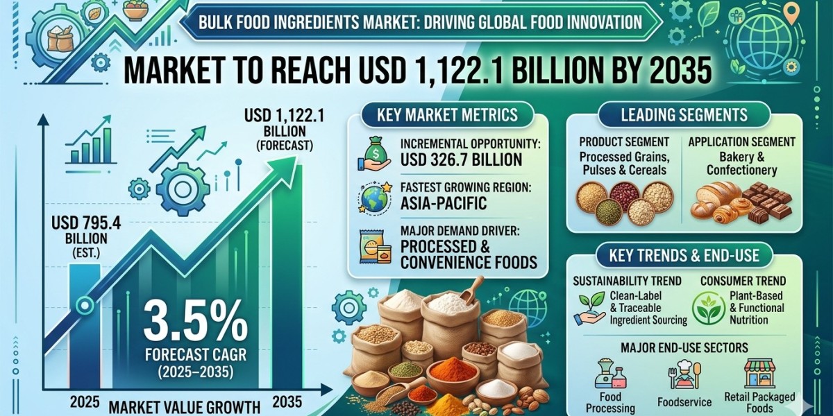 Bulk Food Ingredients Market to Reach USD 1,122.1 Billion by 2035