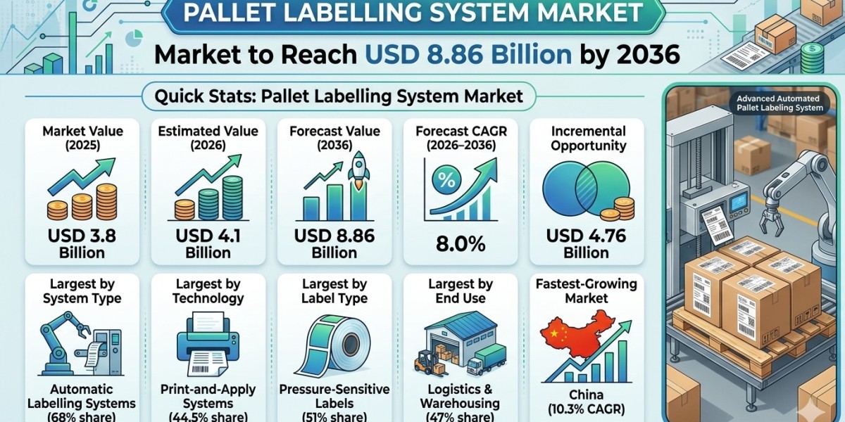 Pallet Labelling System Market to Reach USD 8.86 Billion by 2036