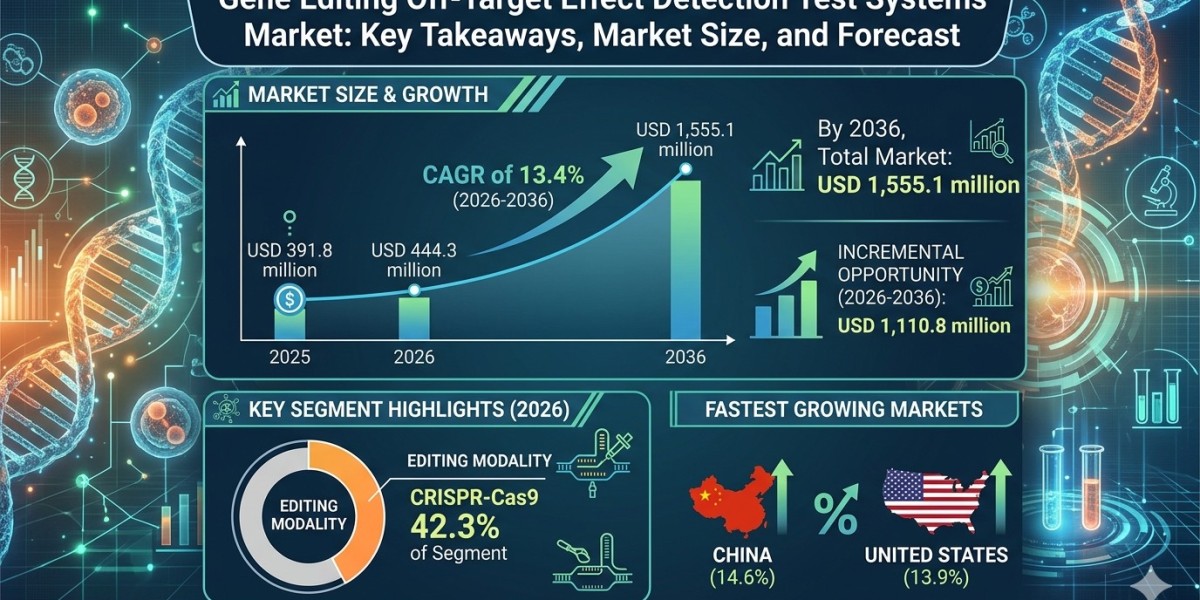 Gene Editing Off-target Effect Detection Test Systems Market Forecast 2026–2036: Rising Precision Medicine and CRISPR Ad