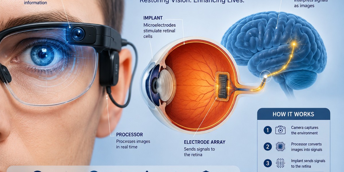 FMI Projects Bionic Eye Market to Reach USD 1.18 Billion by 2035 Amid AI Powered Vision Restoration Advancements