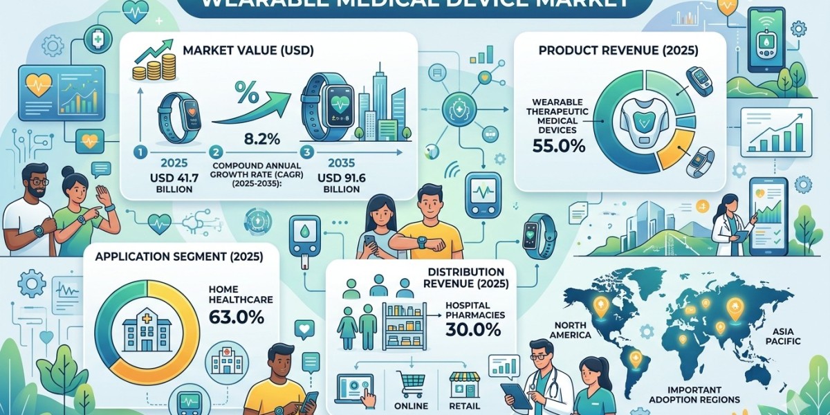 Global Wearable Medical Devices Market Forecast 2026–2036: Market Expansion Driven by Chronic Disease Management