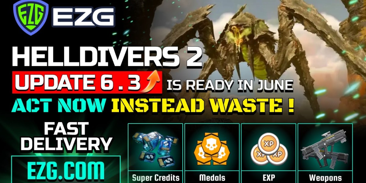 Helldivers 2 6.3 Update is Coming in June. Buy Cheap And Safe Helldivers 2 items at EZG.com!