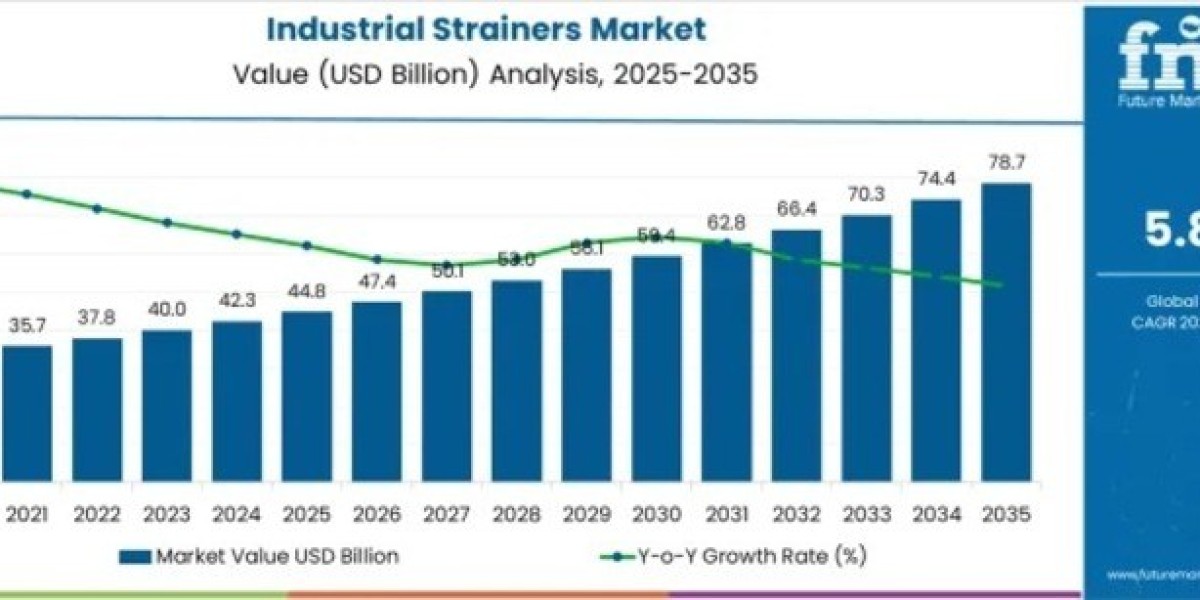 Industrial Strainers Market Reaches USD 78.7 Billion by 2035