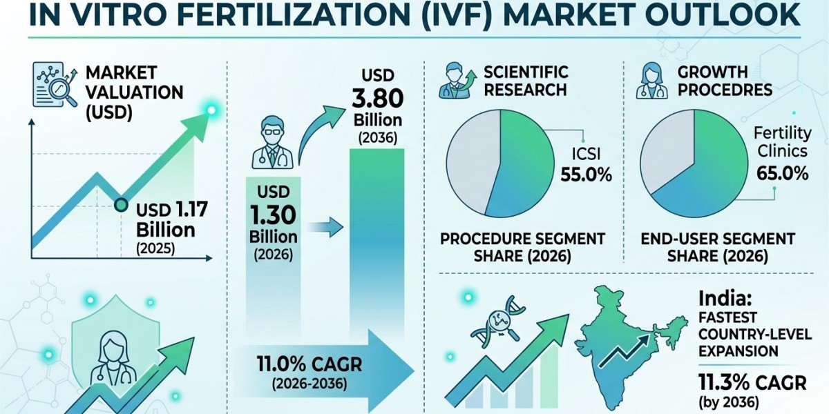 In Vitro Fertilization Market Forecast 2026–2036: Global Expansion Driven by Delayed Childbearing