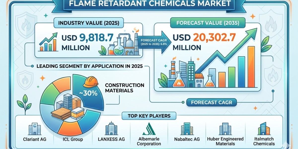 Global Flame Retardant Chemicals Market Forecast 2026–2036: Market Expansion Driven by Safety Regulations