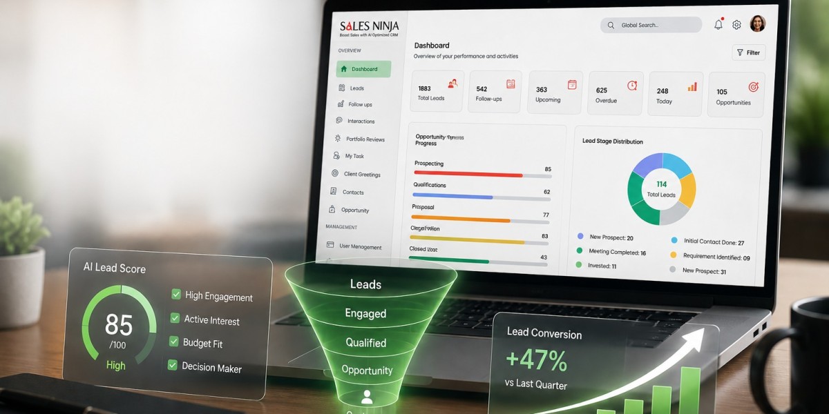 How Can AI Sales CRM Software India Improve Lead Conversion?