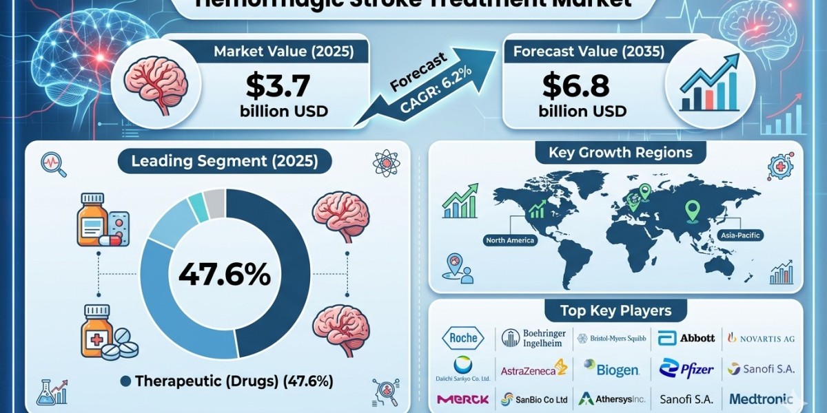 Global Hemorrhagic Stroke Treatment Market Forecast 2025–2035: Market Expansion Driven by Clinical Innovation