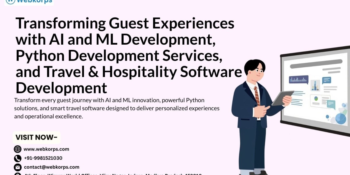 Transforming Guest Experiences with AI and ML Development, Python Development Services, and Travel & Hospitality Sof