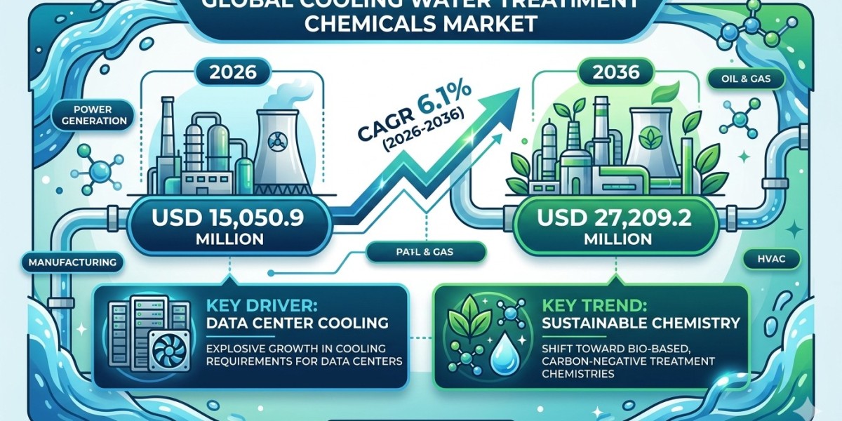 Cooling Water Treatment Chemicals Market Forecast 2026–2036: Industry Expansion Driven by Data Center Booms