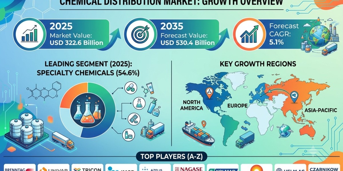 Global Chemical Distribution Market Forecast 2025–2035: Market Expansion Driven by Regulatory Compliance and Key Industr