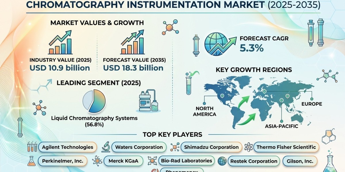 Global Chromatography Instrumentation Market Forecast 2025–2035: Market Expansion Driven by Pharmaceutical Demand