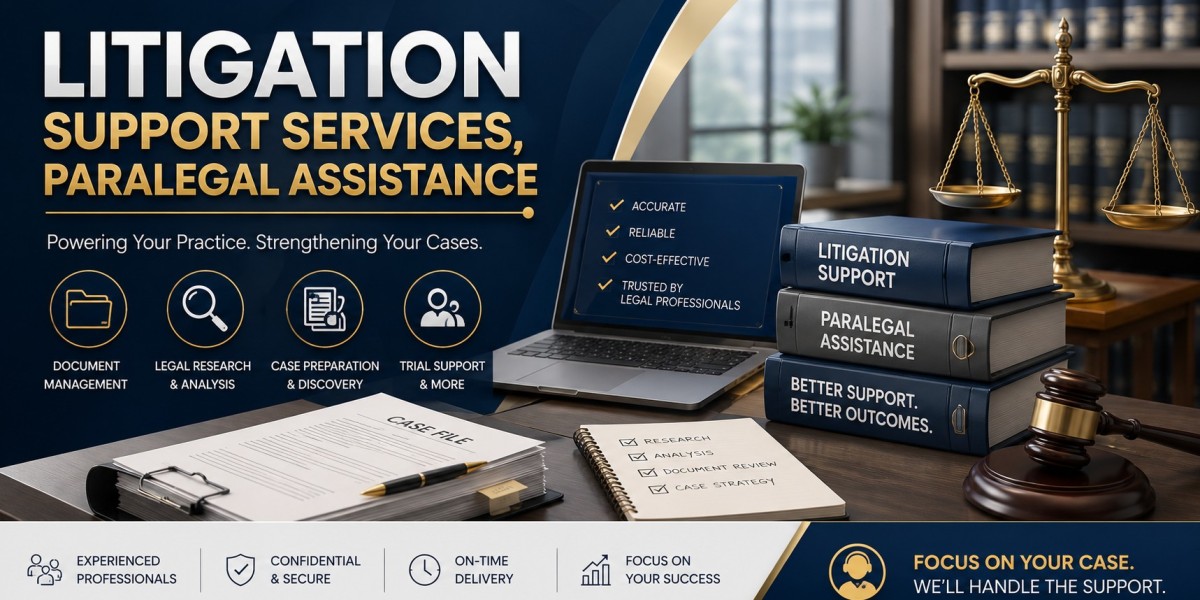 How Litigation Support Services, Paralegal Assistance, and Legal Experts Help Resolve Legal Matters