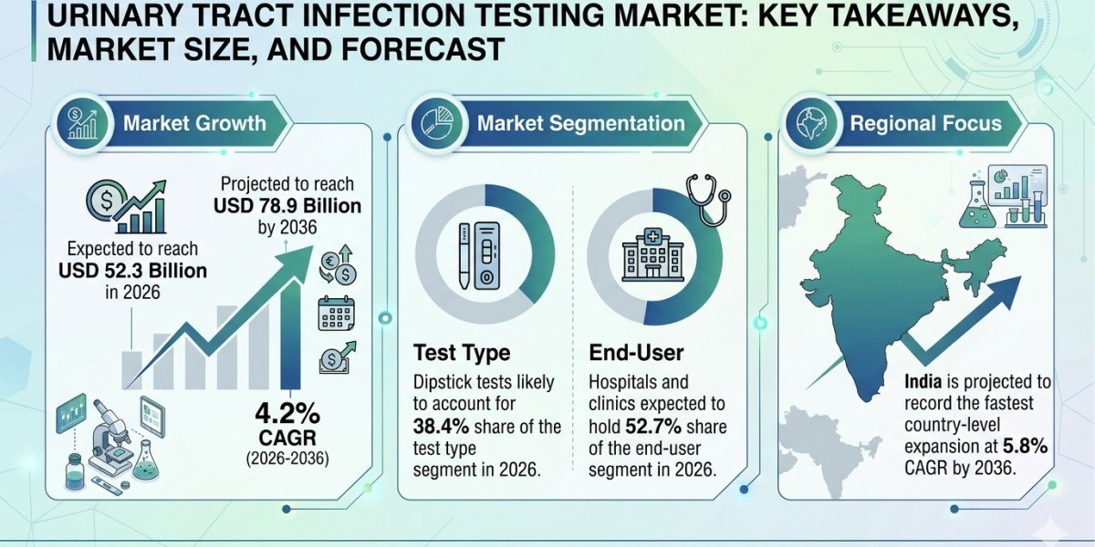 Urinary Tract Infection Testing Market Forecast 2026–2036: Shift Toward Rapid and Point-of-Care Diagnostics